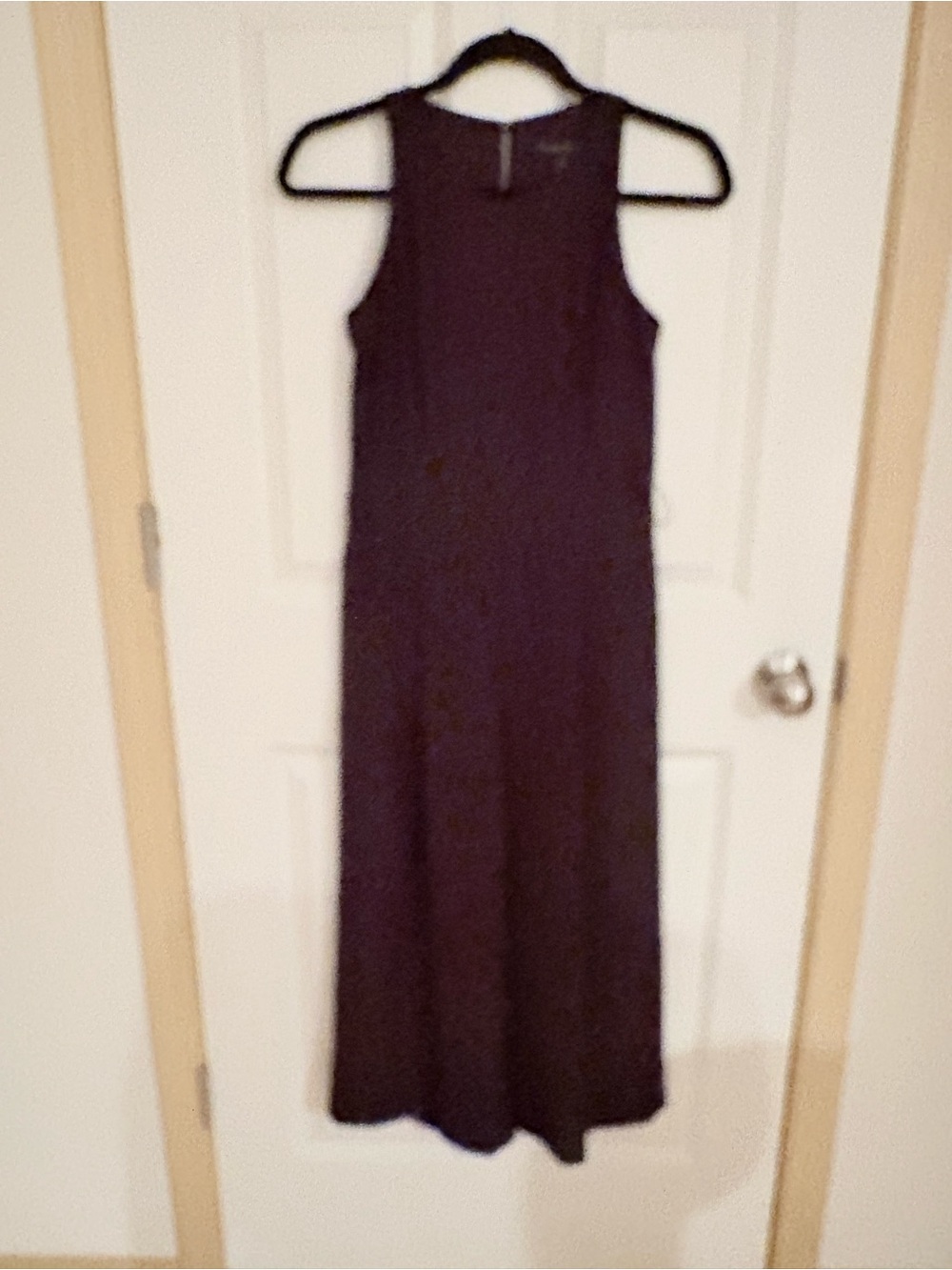 Banana Republic Black Sleeveless Maxi Dress